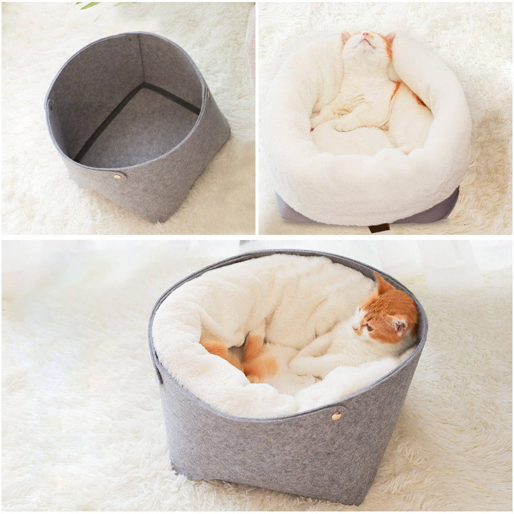 tunnel cat bed